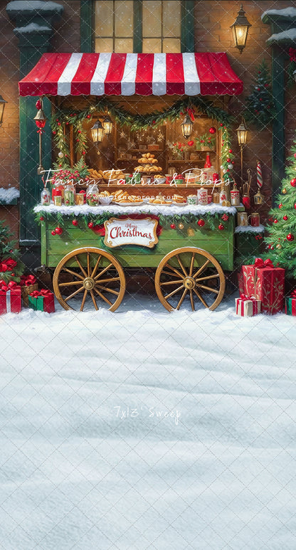 Yuletide Treats Cart - With Sweep Option