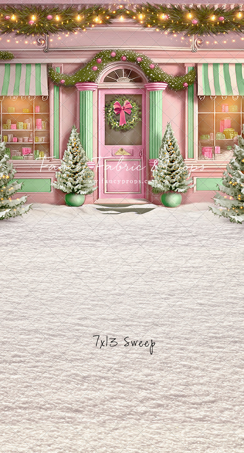 Frosty Sweet Shop - Pink & Green - with Sweep Option