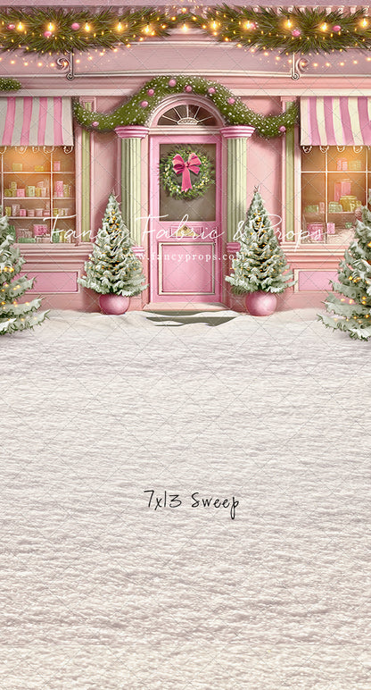 Frosty Sweet Shop - Pink & Sage - with Sweep Option