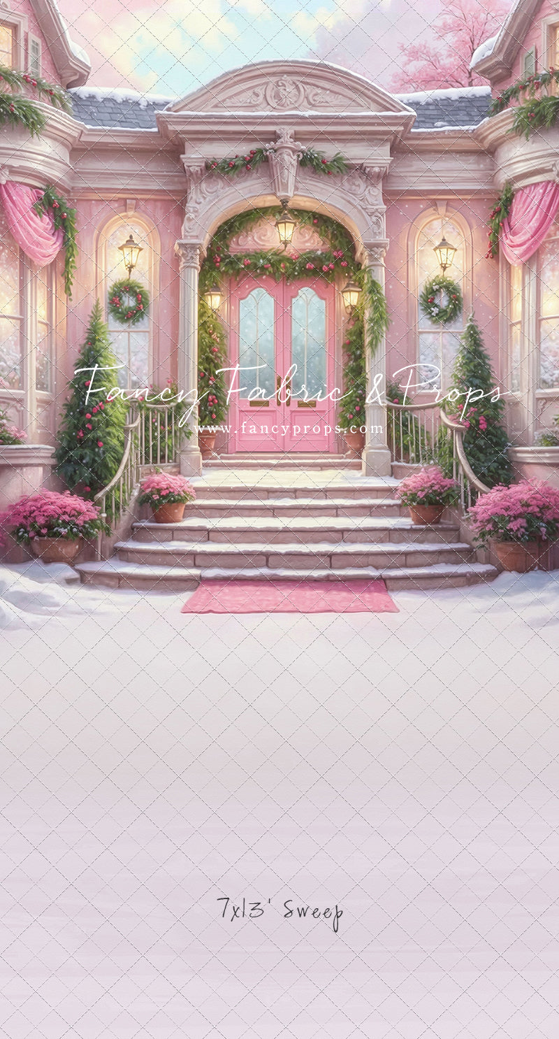 Rose Victorian Christmas - With Sweep Option