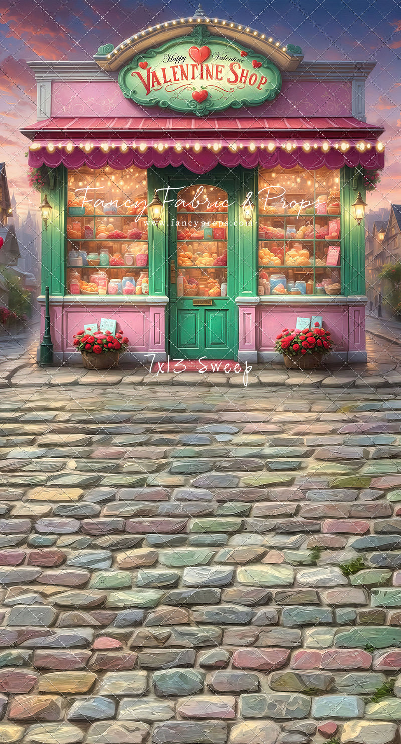 Sweet Valentine Shop- With Sweep Option