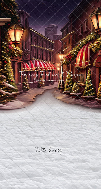 Crimson Christmas Shops - with Sweep Option