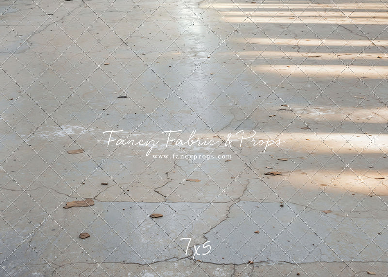 Abandoned Warehouse Concrete Mat Floor