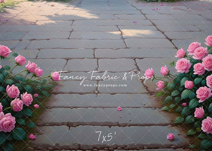 Blushing Blooms Pathway Mat Floor