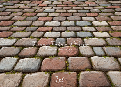 Colored Garrison Cobblestone Mat Floor