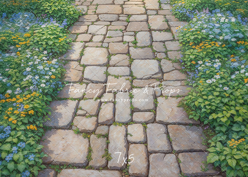 Flower Shop Cobblestone Mat Floor