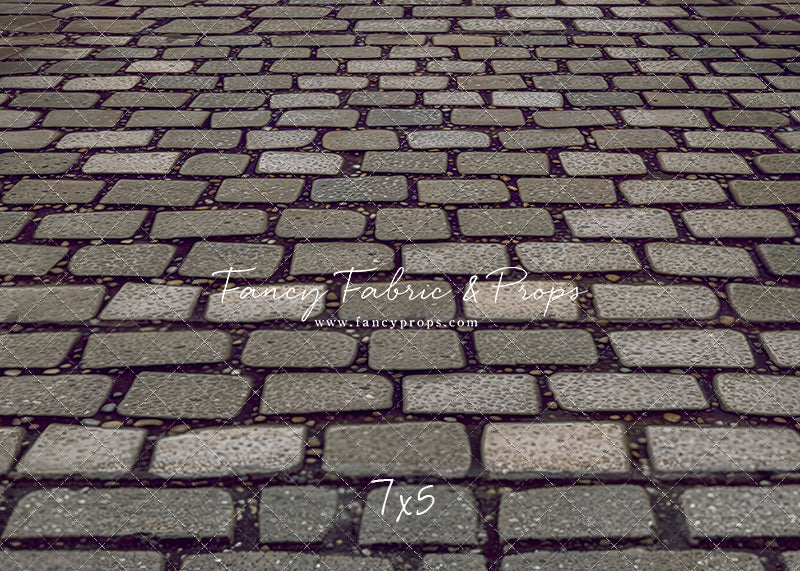 Grey Garrison Cobblestone Mat Floor