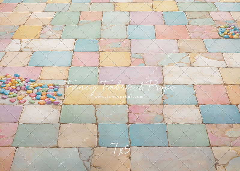 Pastel Candy Mat Floor