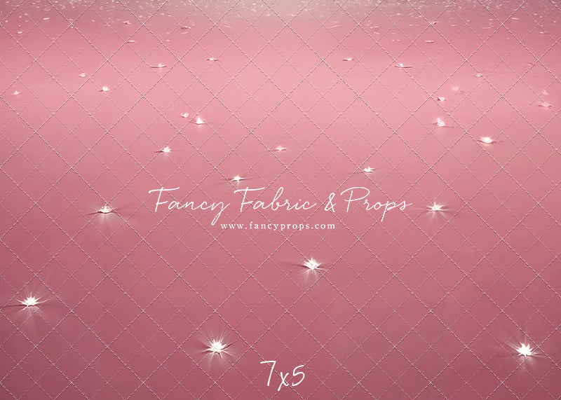 Rhinestone Rose Carpet Mat Floor