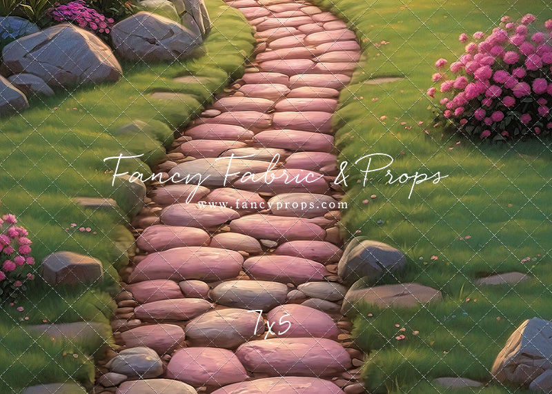 Periwinkle Wanderer Mat Floor