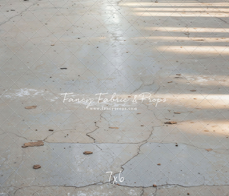 Abandoned Warehouse Concrete Floor