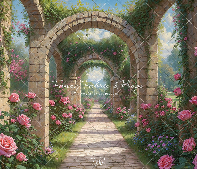 Arcadian Rose Gate - With Sweep Option