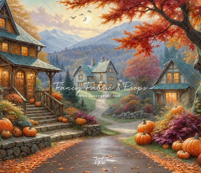 Autumn Village Vista - With Sweep Option