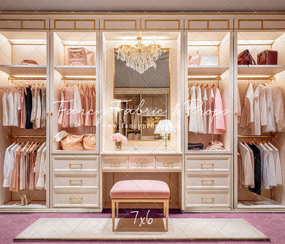 Boss Babe Closet - Pink Carpet - With Sweep Option