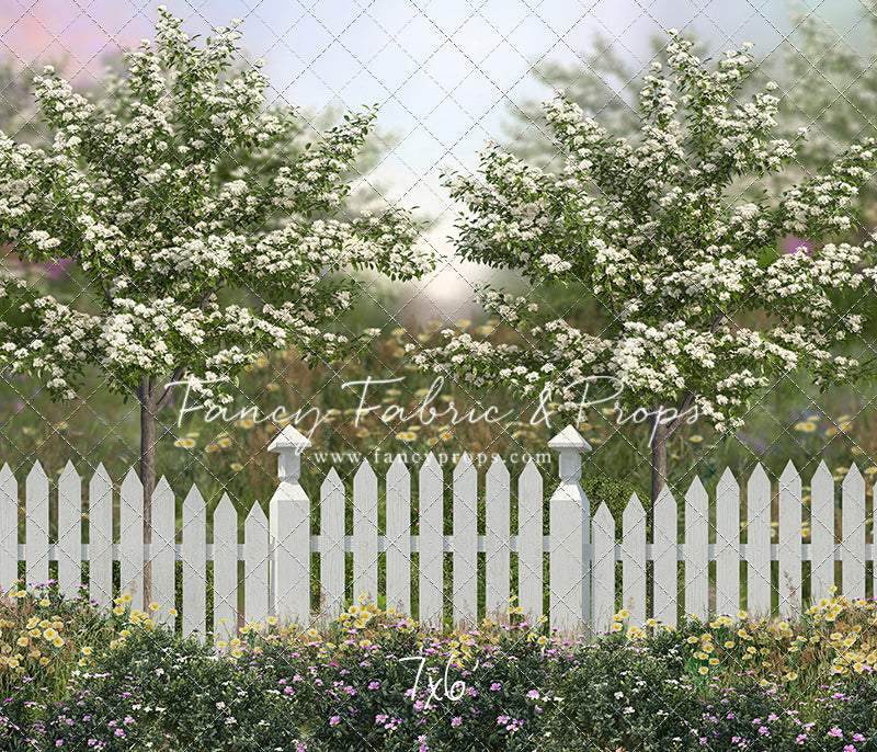 Country Spring Picket Fence