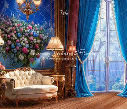 Elegant Lounge - Blue - With Sweep Option