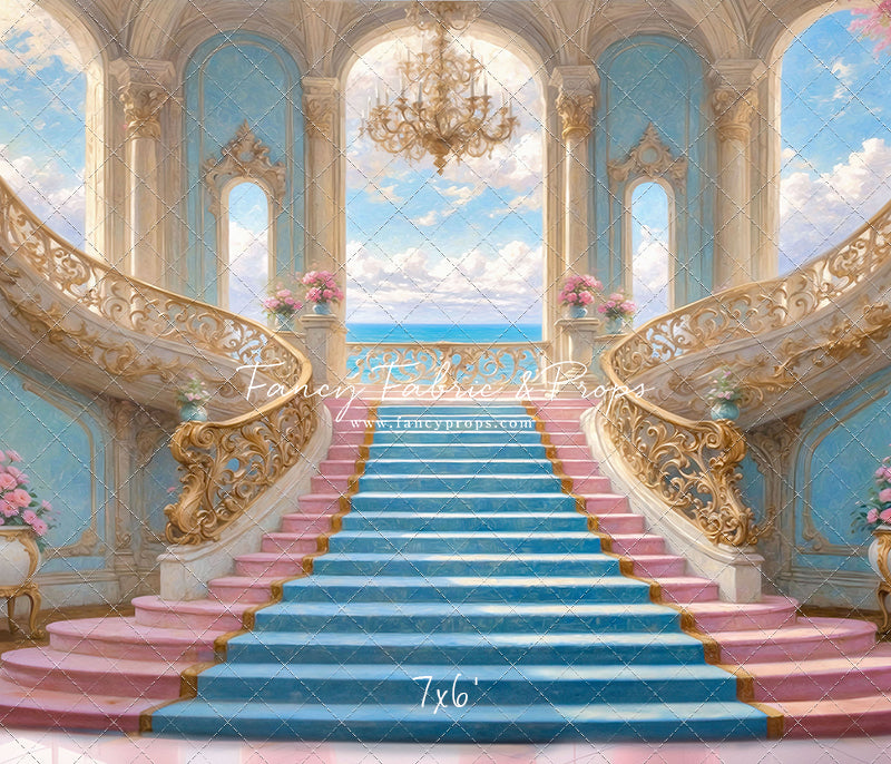 Enchanting Pastel Staircase - With Sweep Option
