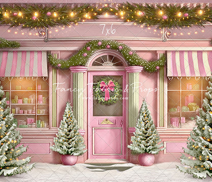 Frosty Sweet Shop - Pink & Sage - with Sweep Option