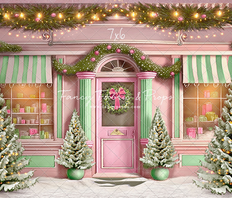 Frosty Sweet Shop - Pink & Green - with Sweep Option