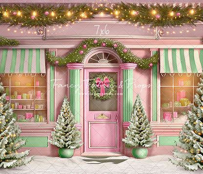 Frosty Sweet Shop - Pink & Green - with Sweep Option