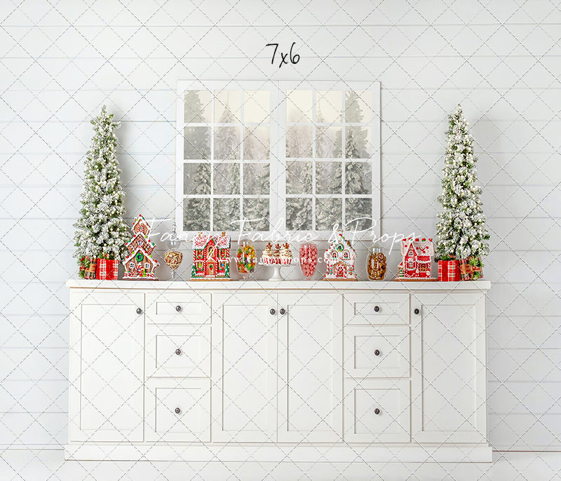 Gingerbread Kitchen Buffet