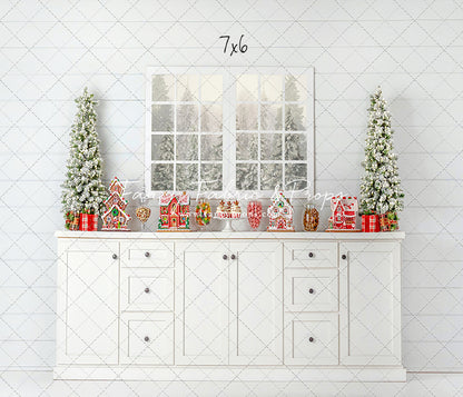Gingerbread Kitchen Buffet