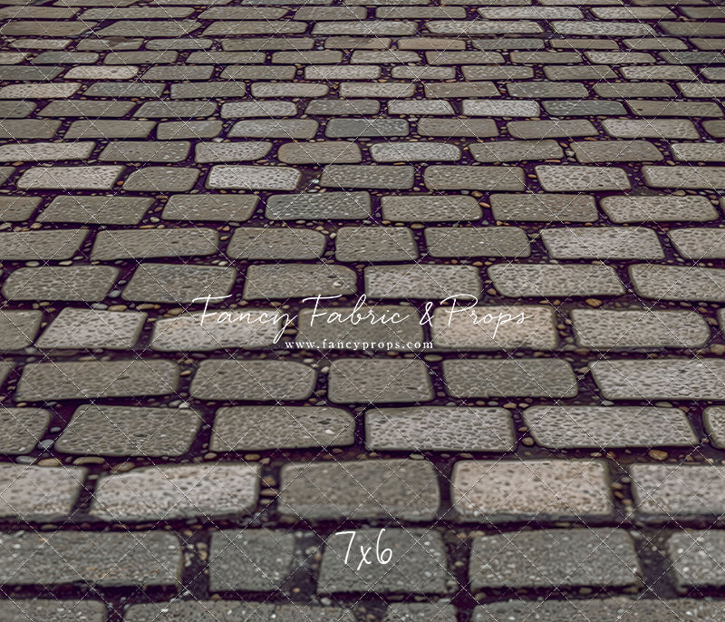 Grey Garrison Cobblestone Floor