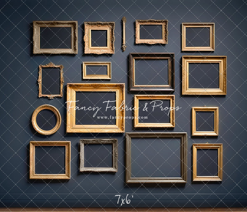 Jewel Frames - Blue - With Sweep Option