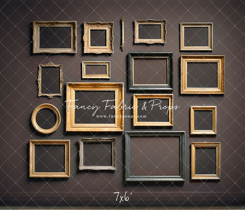 Jewel Frames - Brown - With Sweep Option
