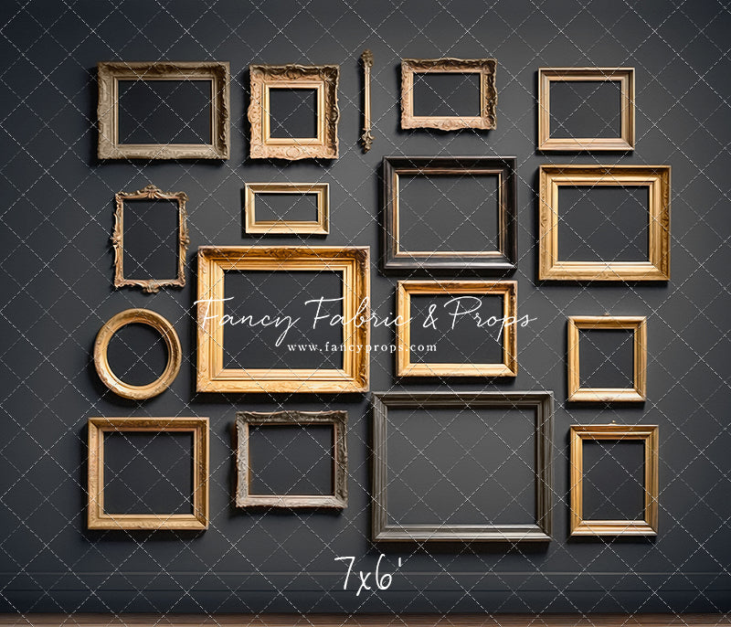 Jewel Frames - Gray - With Sweep Option