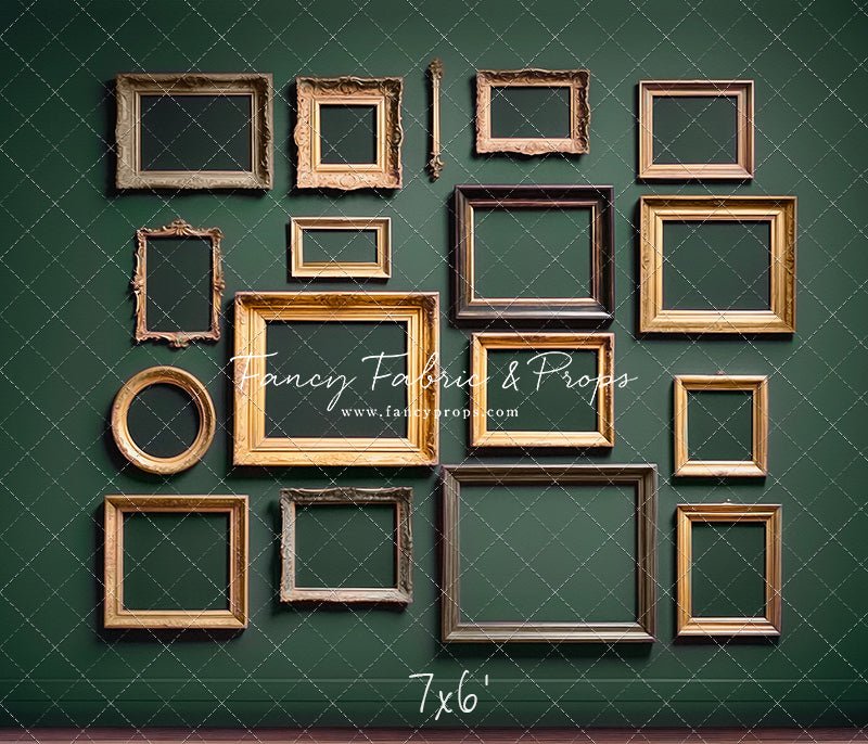 Jewel Frames - Green - With Sweep Option
