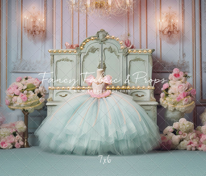 Miss Charlotte - Sage Carpet - With Sweep Option