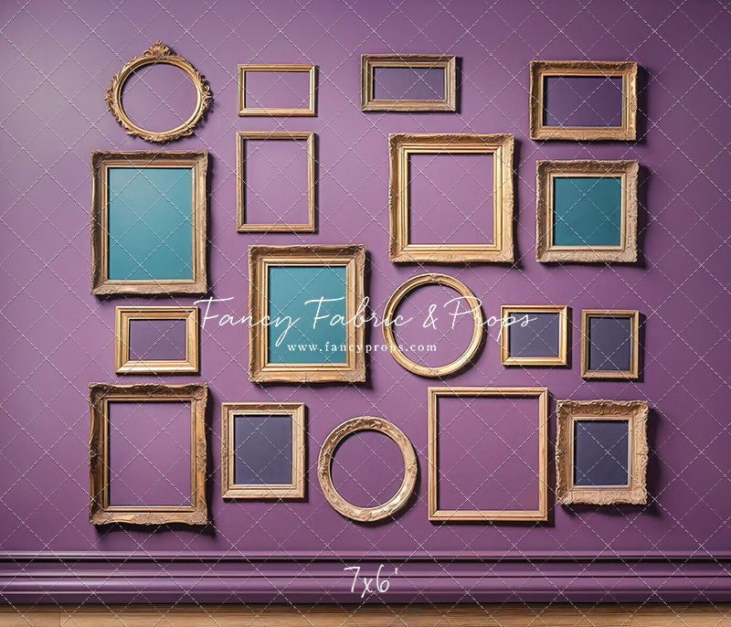 Pastel Frames - Lavender - With Sweep Option