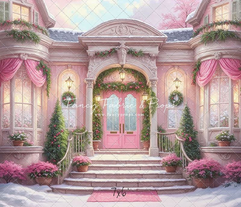 Rose Victorian Christmas - With Sweep Option