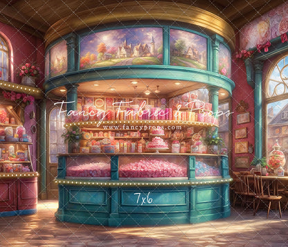 Sweet Tart Hearts with Candy Floor - With Sweep Option