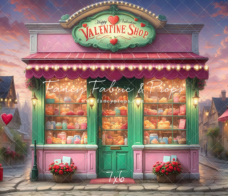 Sweet Valentine Shop- With Sweep Option
