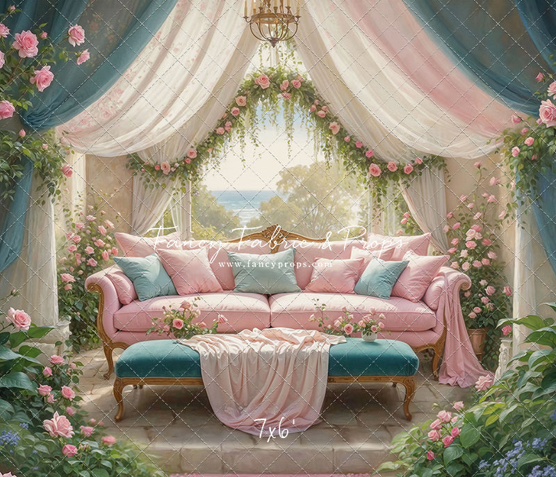 Versailles Rose Terrace - With Sweep Option