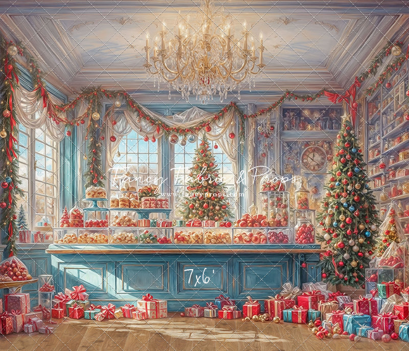 Winter Wonderland Sweet Shop - With Sweep Option