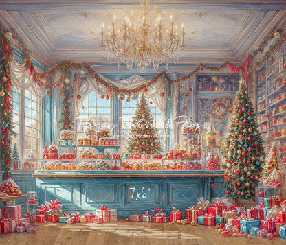 Winter Wonderland Sweet Shop - With Sweep Option