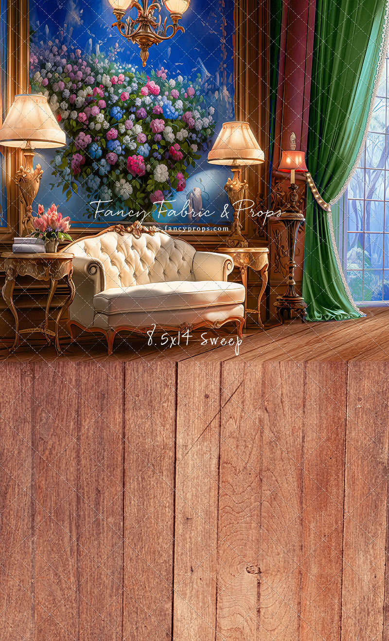 Elegant Lounge - Green - With Sweep Option