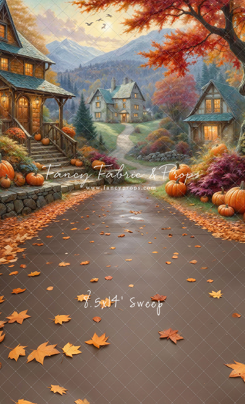 Autumn Village Vista - With Sweep Option