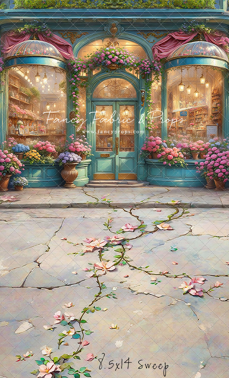 Beautiful Blooming Flower Shop - With Sweep Option