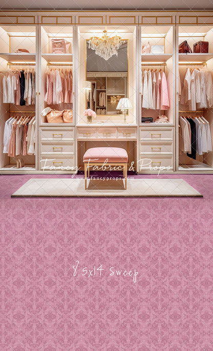 Boss Babe Closet - Pink Carpet - With Sweep Option