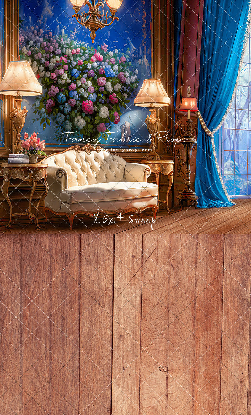 Elegant Lounge - Blue - With Sweep Option