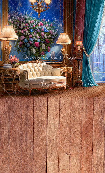 Elegant Lounge - Cyan - With Sweep Option