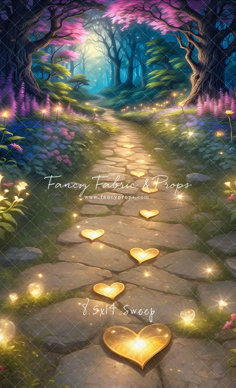 Fairy Valentine Forest - With Sweep Option