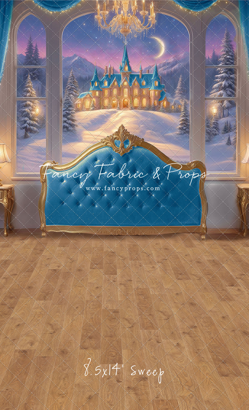 Holiday Fairytale Slumber - Blue  - With Sweep Option