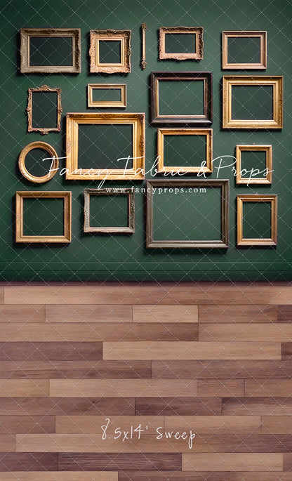 Jewel Frames - Green - With Sweep Option