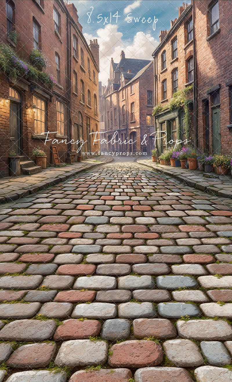 Garrison Lane - Colored Cobblestone - With Sweep Option