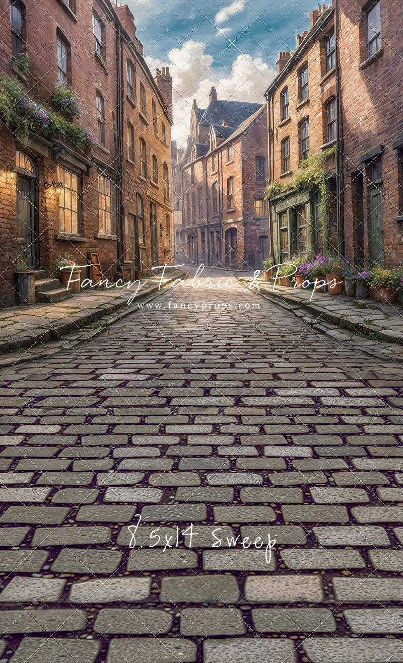 Garrison Lane - Grey Cobblestone - With Sweep Option